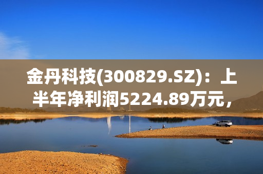 金丹科技(300829.SZ)：上半年净利润5224.89万元，同比下降40.72%