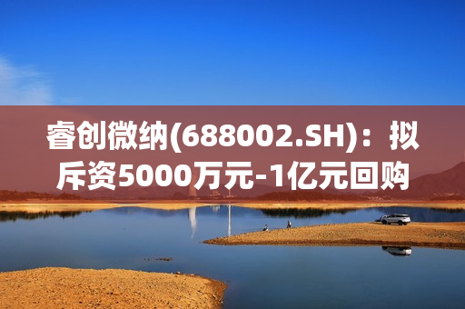 睿创微纳(688002.SH)：拟斥资5000万元-1亿元回购股份