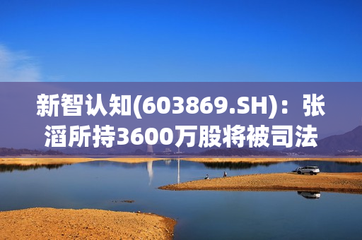 新智认知(603869.SH)：张滔所持3600万股将被司法拍卖