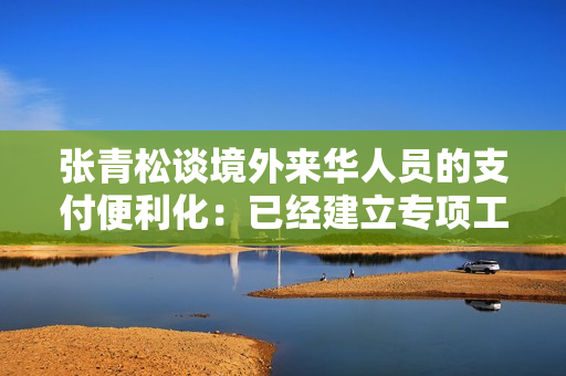 张青松谈境外来华人员的支付便利化：已经建立专项工作机制，正在组织各单位有序推进各项工作