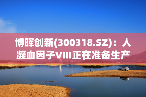 博晖创新(300318.SZ)：人凝血因子VIII正在准备生产注册申报工作 第1张