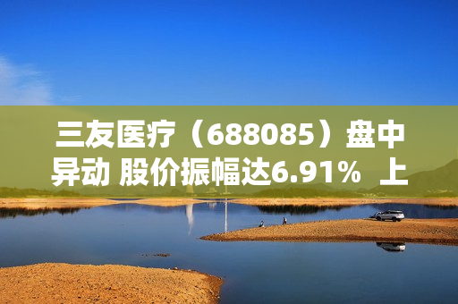 三友医疗（688085）盘中异动 股价振幅达6.91%  上涨6.91%（07-26） 第1张