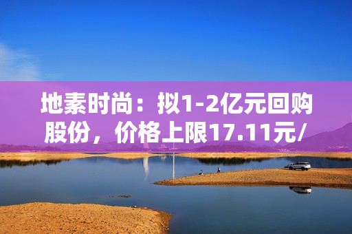 地素时尚：拟1-2亿元回购股份，价格上限17.11元/股 第1张