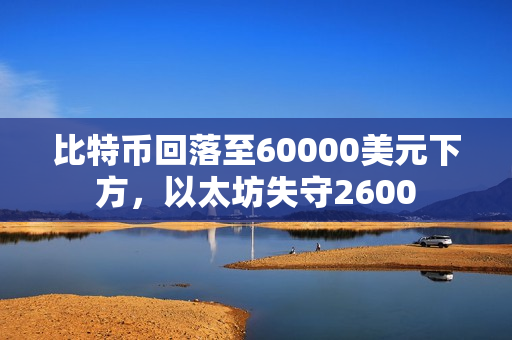比特币回落至60000美元下方，以太坊失守2600 第1张
