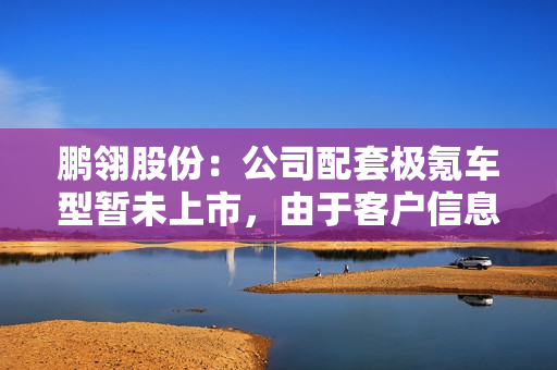 鹏翎股份：公司配套极氪车型暂未上市，由于客户信息保密要求，项目详细情况公司不便披露