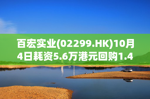 百宏实业(02299.HK)10月4日耗资5.6万港元回购1.4万股 第1张