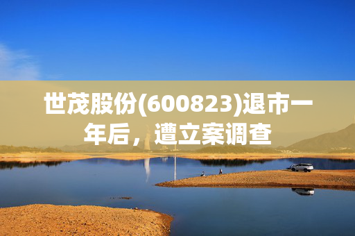 世茂股份(600823)退市一年后，遭立案调查