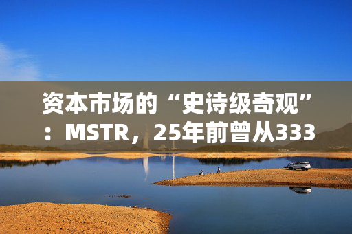 资本市场的“史诗级奇观”：MSTR，25年前曾从333暴跌至0.42 第1张