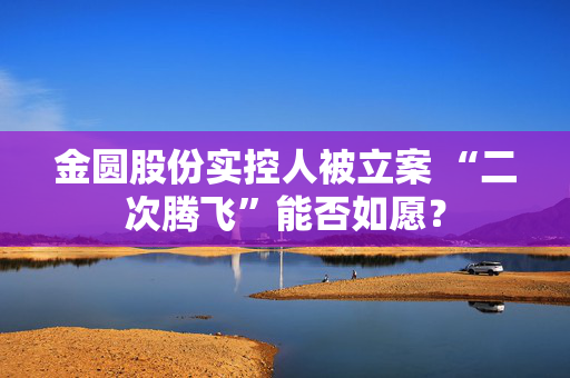 金圆股份实控人被立案 “二次腾飞”能否如愿？ 第1张
