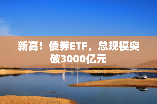 新高！债券ETF，总规模突破3000亿元