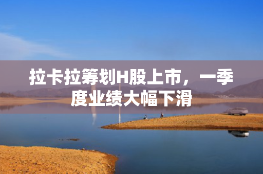 拉卡拉筹划H股上市，一季度业绩大幅下滑