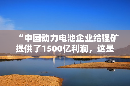 “中国动力电池企业给锂矿提供了1500亿利润，这是不合理的” 锂价合理区间引发讨论