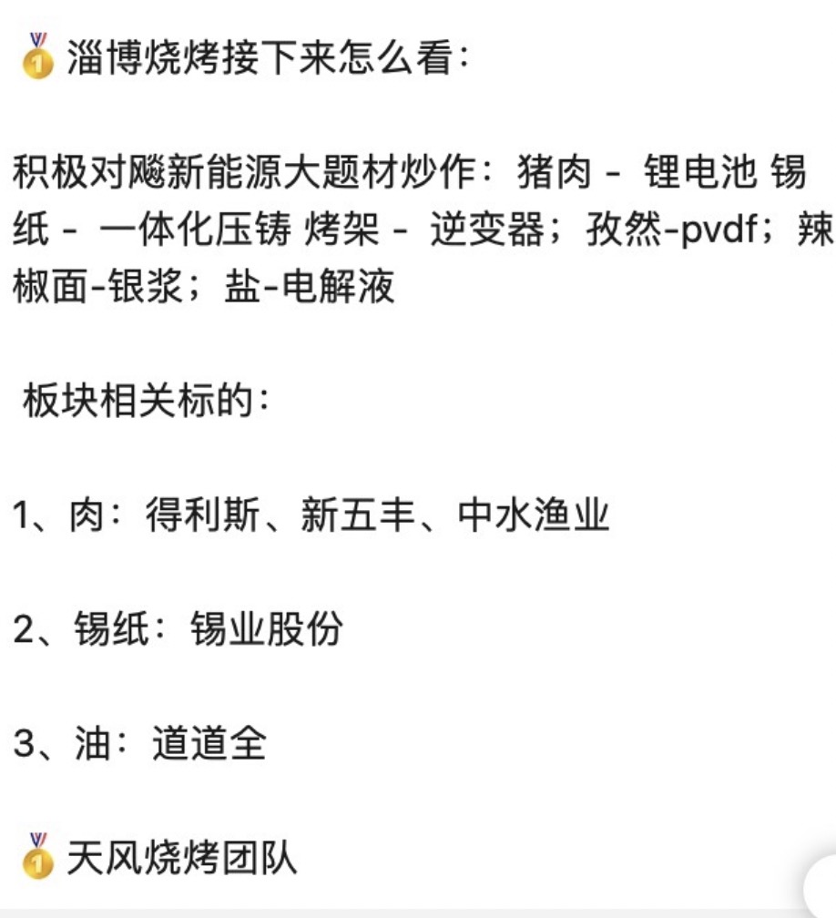 追踪金选｜淄博烧烤爆火！得利斯受关注，预制菜是新增长引擎？