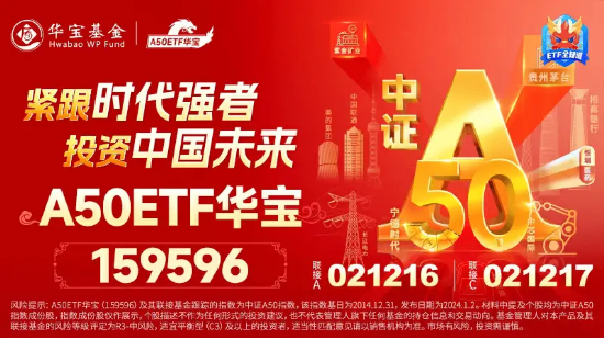 茅台酒价格全线回升，贵州茅台劲涨3%！龙头宽基A50ETF华宝（159596）拉升翻红，近10日大举吸金2.54亿元 第3张