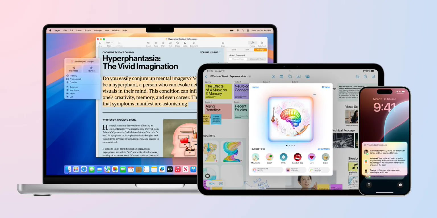 库克：苹果将投入更多资金，为 Apple Intelligence 今秋上线做好准备 第1张