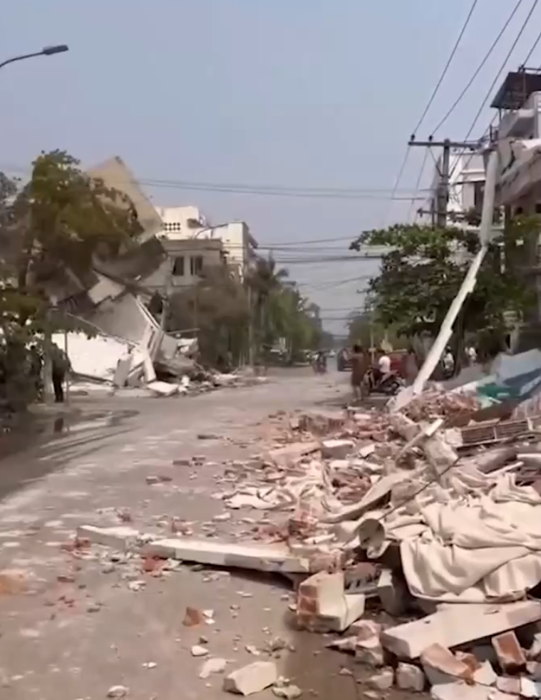 中国决定向缅甸提供1亿元救灾援助！缅甸强震已致超千人死亡，国际机构：灾情令人担忧！敏昂莱呼吁国际救援